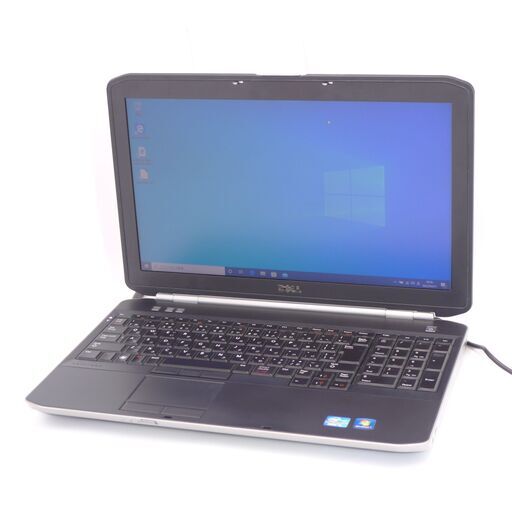中古良品 15インチ ノートパソコン デル DELL E5520 Wi-Fi有 第2世代 Core i5 8GB DVDRW 無線 Windows10 Office テンキー付 即使用可
