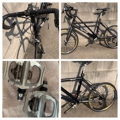 値下げしました。タイレルCSI  7.５kg ミニベロ　ロード　室内保管