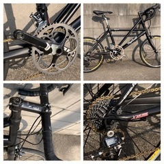 値下げしました。タイレルCSI  7.５kg ミニベロ　ロード　室内保管