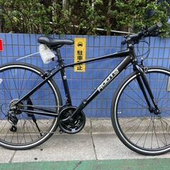 【アウトレット・クロスバイク】アサヒサイクル　ルーツＭ　450mm　ブラック