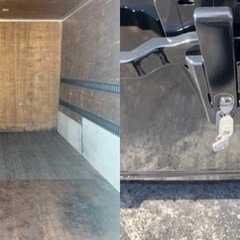 No.617 アルミバン 3ｔ 車  アルミ 箱 バイク 倉庫 トラック コンテナ 米 保管庫 物置 DIY