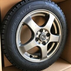 155/65R14鉄ホィールタイヤセット(4本)と155/65R14アルミホィール 