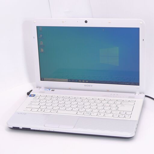 中古美品 高速SSD搭載 Wi-Fi有 ノートパソコン ソニー SONY VPCEG14FJ 14インチ Celeron 4GB DVDRW 無線 webカメラ Windows10 Office