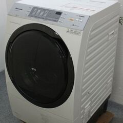 パナソニック ドラム式洗濯乾燥機  NA-VX3800L-W 10/6kg 左開き クリスタルホワイト 2018年製 Panasonic  中古家電 店頭引取歓迎 R5557)