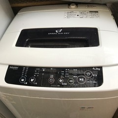 洗濯機　4.2kg   かなり使用感あります
