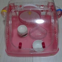 【ペット用品】🐭ハムポット🐭(ピンク) W375×D370×H2...