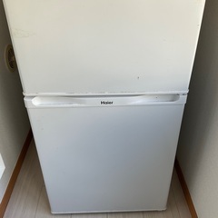 冷蔵庫 Haier 2016年製 91L