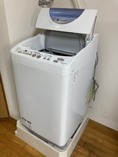 【文京区の自宅で受け渡し】中古洗濯乾燥機 SHARP ES-TG55L 5.5kg