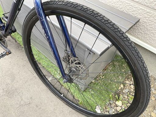 □FUJI フジ クロモリ クロスバイク KLUMSY Sサイズ(52cm) ディスク