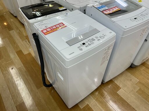 1年保証　TOSHIBA　全自動洗濯機　4.5kg【トレファク岸和田店】