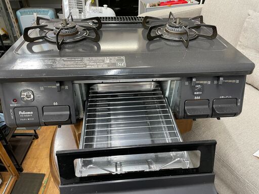 ガスコンロ No.680 パロマ LPガス 2020年製 PA-S42B-1R 〖リサイクル