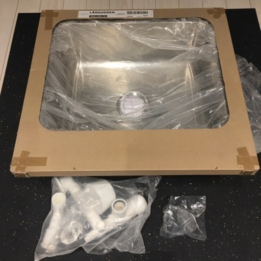 新品未使用/ IKEA キッチンシンク セット
