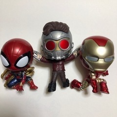 🍒スパイダーマン、アイアンマン、何か？フィギュア