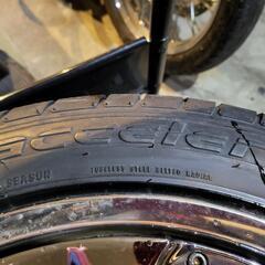 20ヴェルファイア　アルファード　19インチ　夏タイヤ　ウェッズ　タイヤ新しい