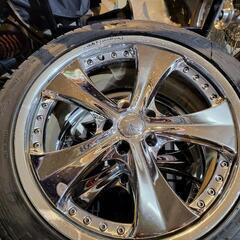 20ヴェルファイア　アルファード　19インチ　夏タイヤ　ウェッズ　タイヤ新しい