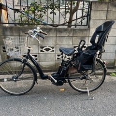 【受渡済み】子供乗せ電動自転車　ヤマハ　ラフィーニ