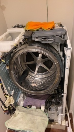 完全分解洗浄済み】パナソニック 洗濯機 NA-VG1200 キューブル ドラム