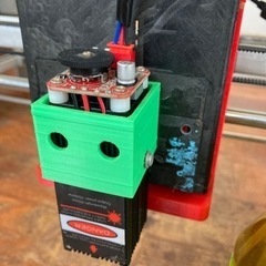 自作5.5wレーザー彫刻機