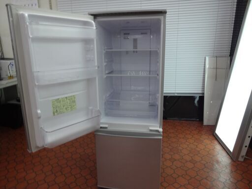 日本店舗SHARP 2ドア冷蔵庫 167L SJ-D17C-S つけかえどっちもドア 冷蔵庫・冷凍庫