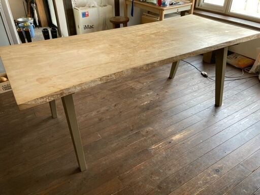 ダイニングテーブル　木製　北の住まい設計社　机　テーブル