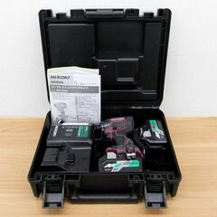 コードレス インパクトドライバー HiKOKI 36V WH36DC 2XPR フレアレッド バッテリー2個 充電器 ケース付き ハイコーキ 札幌 西区 西野