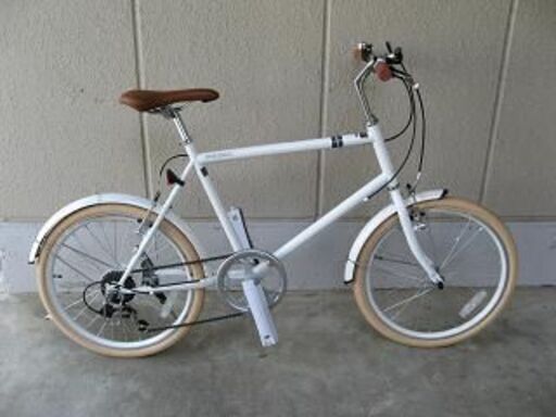 （新品大特価）２０インチミニベロ自転車（６段変速・泥除け付き）シークレットコードミニ