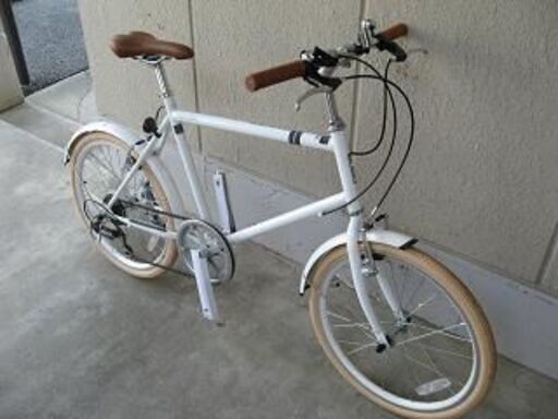 新品大特価）２０インチミニベロ自転車（６段変速・泥除け付き ...