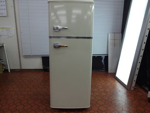 ID 015388  冷蔵庫　２ドア　アイリスオーヤマ　114L　２０２１年製　PRR-122D-W
