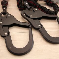 2丁掛ジャバラ剣総アルミ自在ペダル17黒/緋ライン W1TPWK-17 (HD1226snxY)