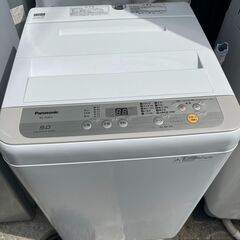 ●洗濯機 Panasonic●23区及び周辺地域に無料で配送、設置いたします(当日配送も可能)●NA-F50B12 5キロ 2018年製●PAN1A