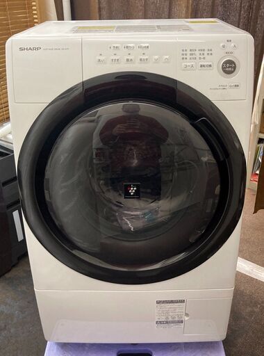 ☆超美品☆ ドラム式洗濯機 シャープ7ｋｇ 2022年製 ES-S7F-WL