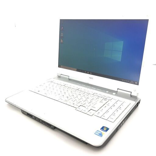 中古美品 新品高速SSD Wi-Fi有 ノートパソコン NEC PC-LL750WG6W 16型ワイド Core i5 4GB Blu-ray 無線 Windows10 Office