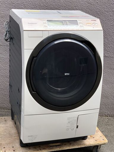 ㊿（税込み】パナソニック ドラム式電気洗濯乾燥機 NA-VX7500L 10kg/6kg 即効泡洗浄 左開き 15年製【PayPay使えます】