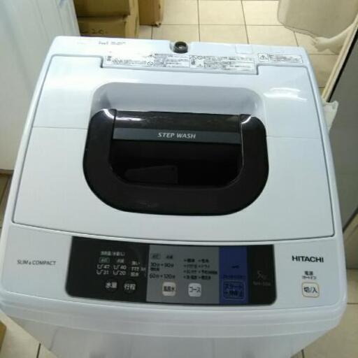 HITACHI 日立 洗濯機 NW-50A 2017年製 5kg