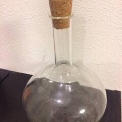 フラスコ型空瓶 ガラスビン 一輪挿し 花瓶 ハーバリウム