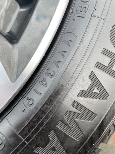 マツダ2スタッドレス付き純正ホイール4本185/60R16