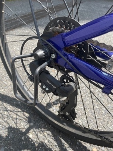 ブリヂストン シュライン 青 24インチ 美品