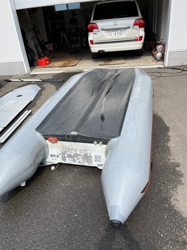 アキレスゴムボート SG-124 アルミフロア トーハツ2スト（マーキュリー