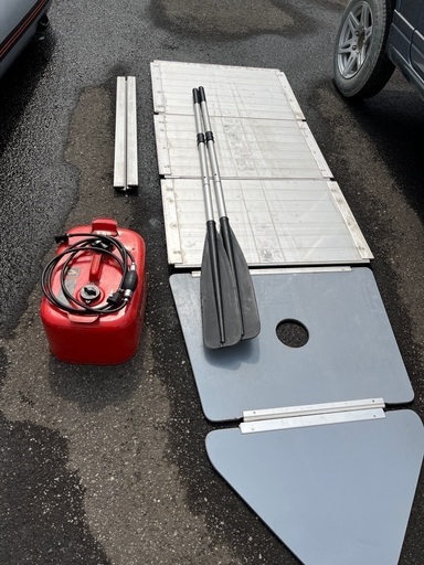 アキレスゴムボート SG-124 アルミフロア トーハツ2スト（マーキュリー