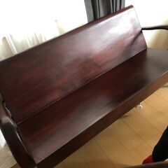 ベトナムのアンティーク木製家具セット: ソファー ＋ 椅子 ＋ ...