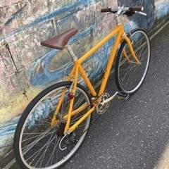 ザ・イエロークロスバイク❗️チョイとカスタマイズ！整備済みです。