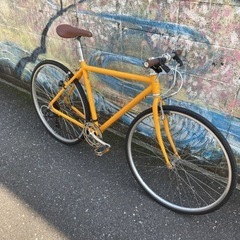 ザ・イエロークロスバイク❗️チョイとカスタマイズ！整備済みです。