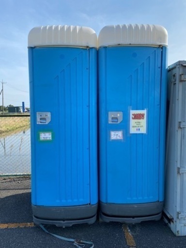 77 三甲　クリーニング済み仮設トイレ　（催事　イベント　フェス　現場　リフォーム）　【寄楽屋大網茂原店】