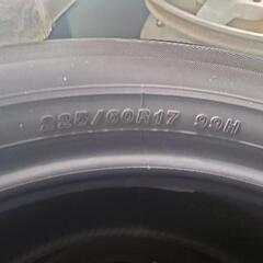 新車外し YOKOHAMA BluEarth E51A 225/60R17 17インチ 夏タイヤ 4本 2018年製!