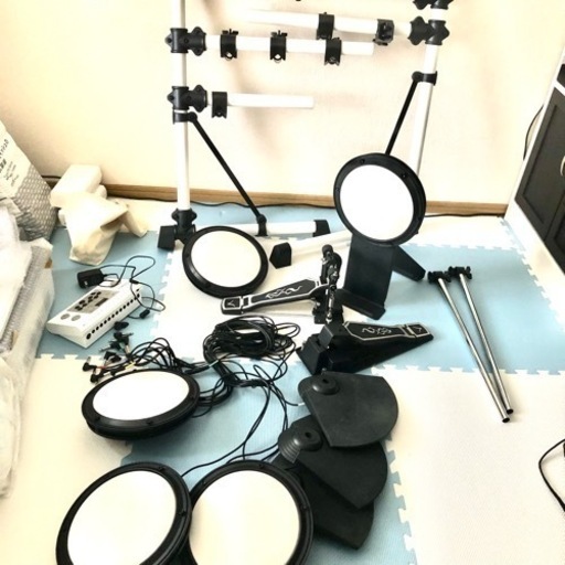 【動作確認済み】電子ドラム MEDELI DD-502J/WH 椅子、アンプ付き
