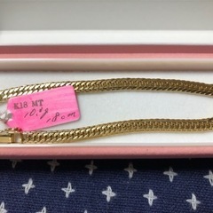 K18ブレスレット　Mカット