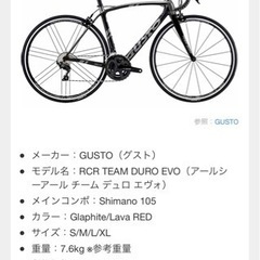 ロードバイク　決まりました