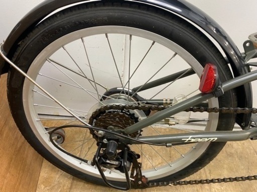 N196★beem★20インチ折りたたみ自転車★防犯登録料込み