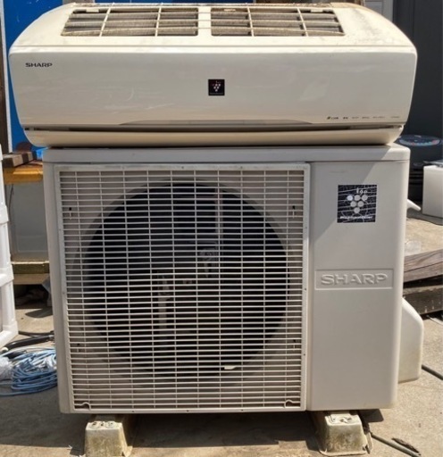 シャープ　エアコン　3.6kw 12畳用　2012年　ay-b36sx-w
