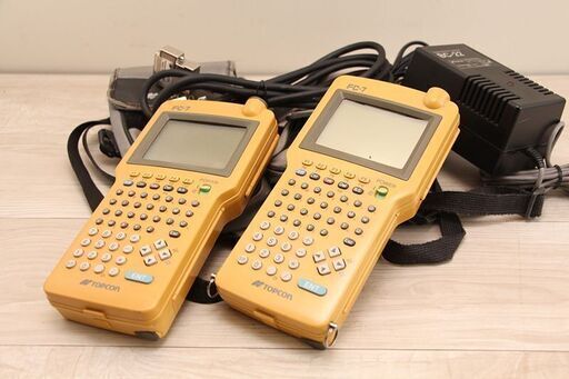 TOPCON トプコン データコレクタ FC-7 2個 基本観測 バッテリー TOPCON トプコン データコレクタ FC-7 2個 基本観測 バッテリー